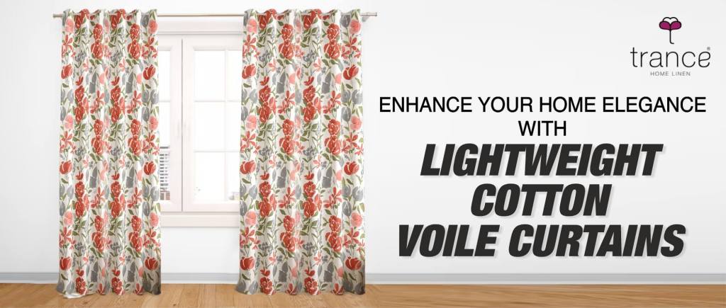 How to enhance your home elegance with lightweight cotton curtains