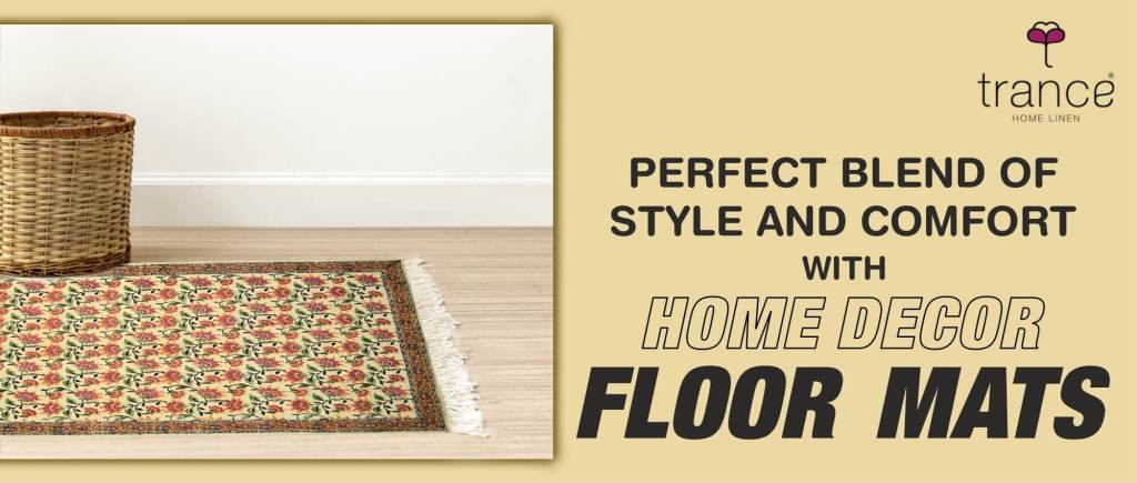 Get the home decor floor mats which is perfect blend of style and comfort